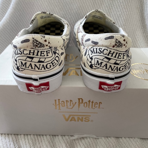 VANS Harry Potter Marauder’s Map Slip Ons - Picture 3 of 5